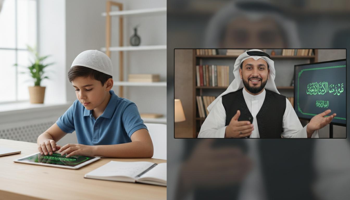 Online Tajweed class learning proper Quranic pronunciation